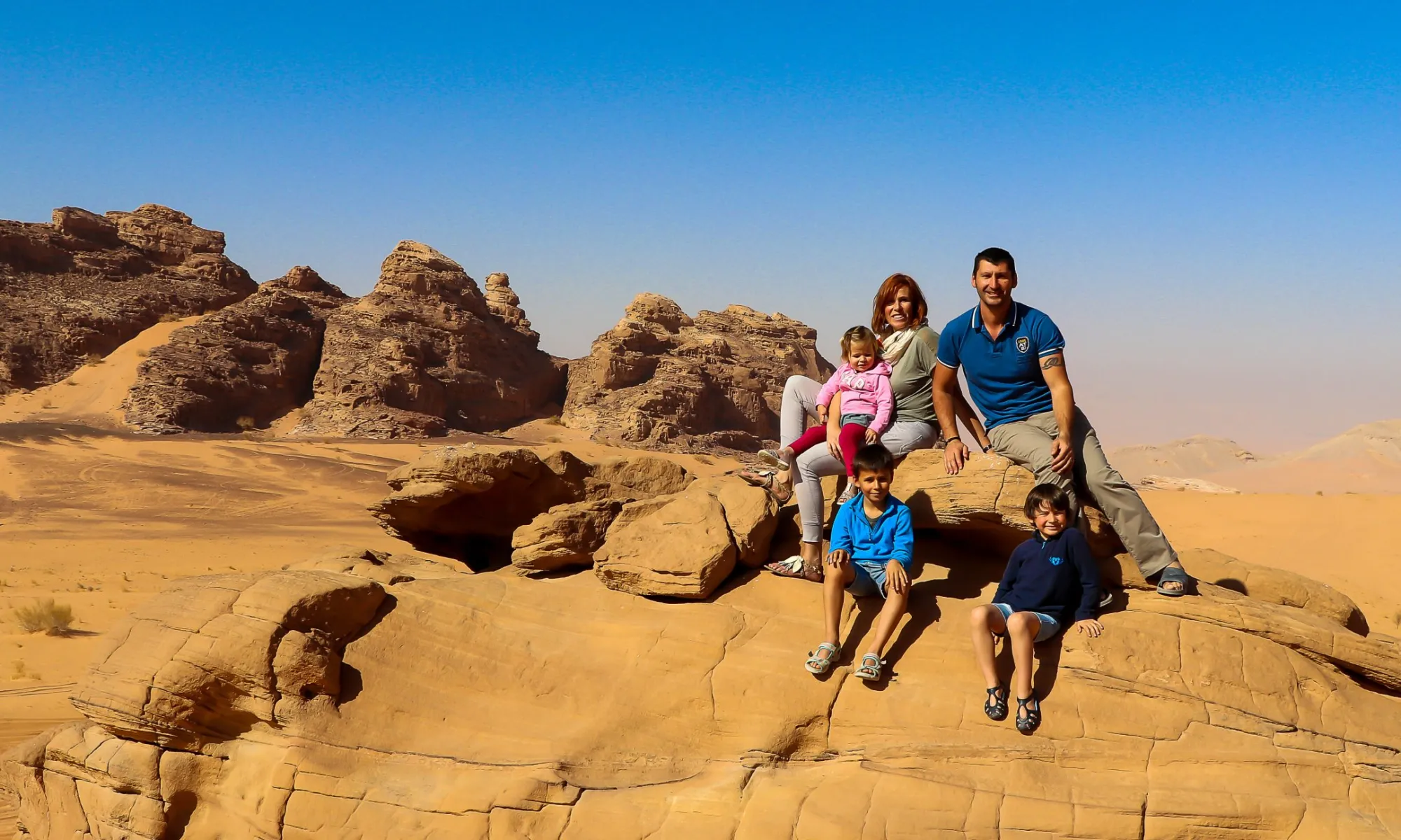 Visites familiales, voyages, vacances et vacances en Jordanie